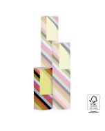 P15.188.030 Inpakpapier - Multi Stripes - Yellow