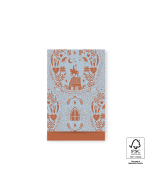 P33.018.012 Sint Cadeauzakjes - Illustratie Blue - Cognac - 12 x 19 cm