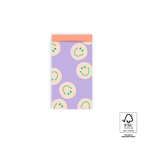 P43.240.007 Bags - Smile Lilac - Salmon