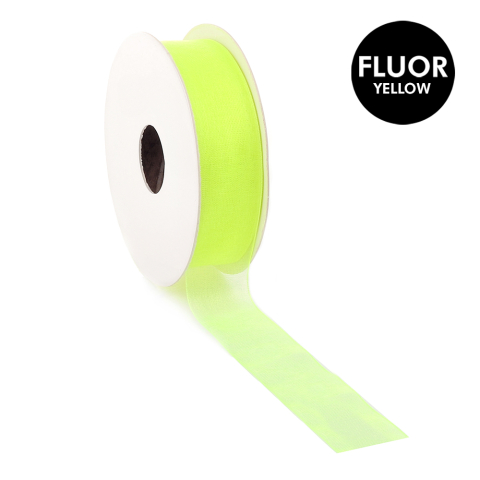 Lint - Organza Fluor Yellow